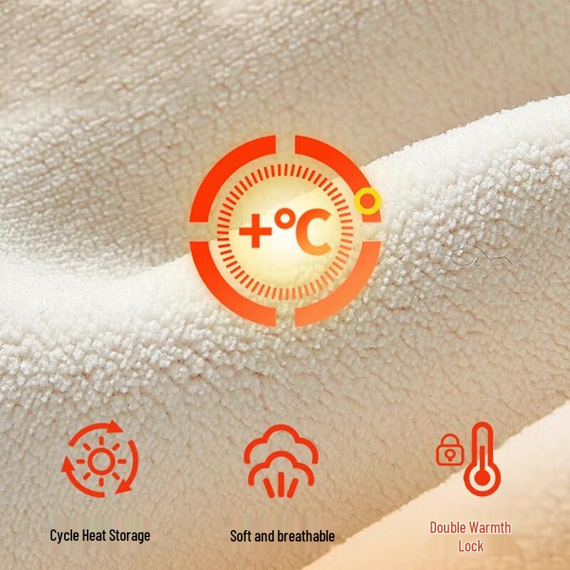Women's Lamb Fleece Thermal Base Layer Set