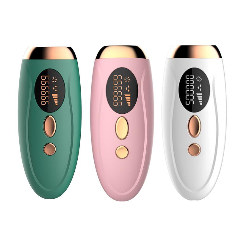 Portable LCD Display Electric Epilator Machine Flashes IPL Hair Removal Professional and Household Use