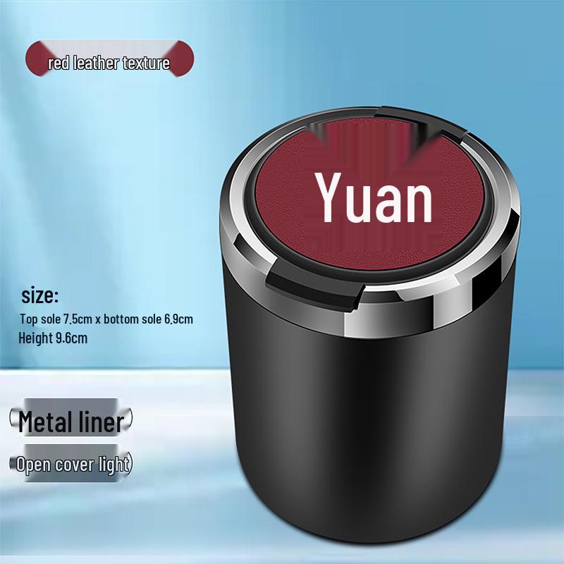 BYD Yuan EV/Pro/Plus Multi-Functional Metal Ashtray with LED Light