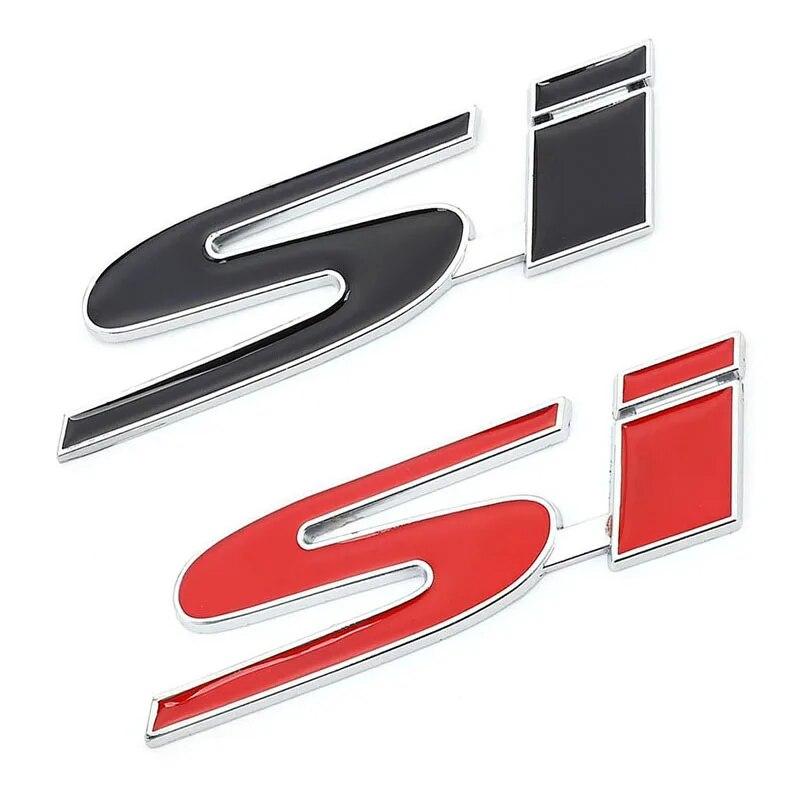 

Si автомобильная наклейка эмблема авто задний багажник багажника значок