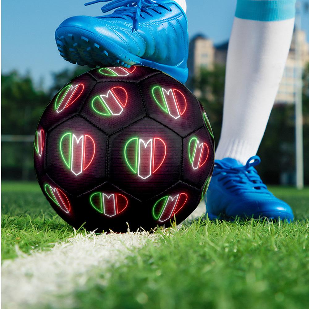 Italy Theme Soccer Ball Size 5 Soccer Ball Soft Touch Professional Training Football for Outdoor Sports