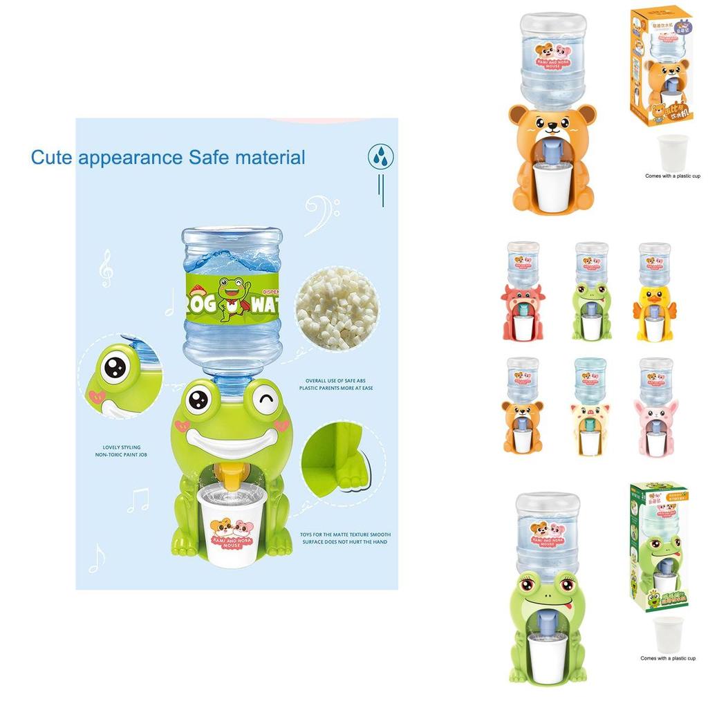 Niedlicher Mini-Wasserspender als Spielzeug für Kinder Simulations-Spielhaus-Spiel Küchenspielzeug