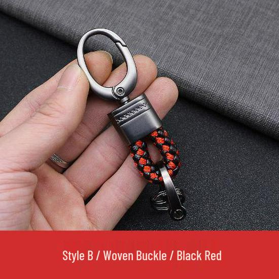 Woven Rope Keychain: Creative, Cute, Unisex Car Key Hanger