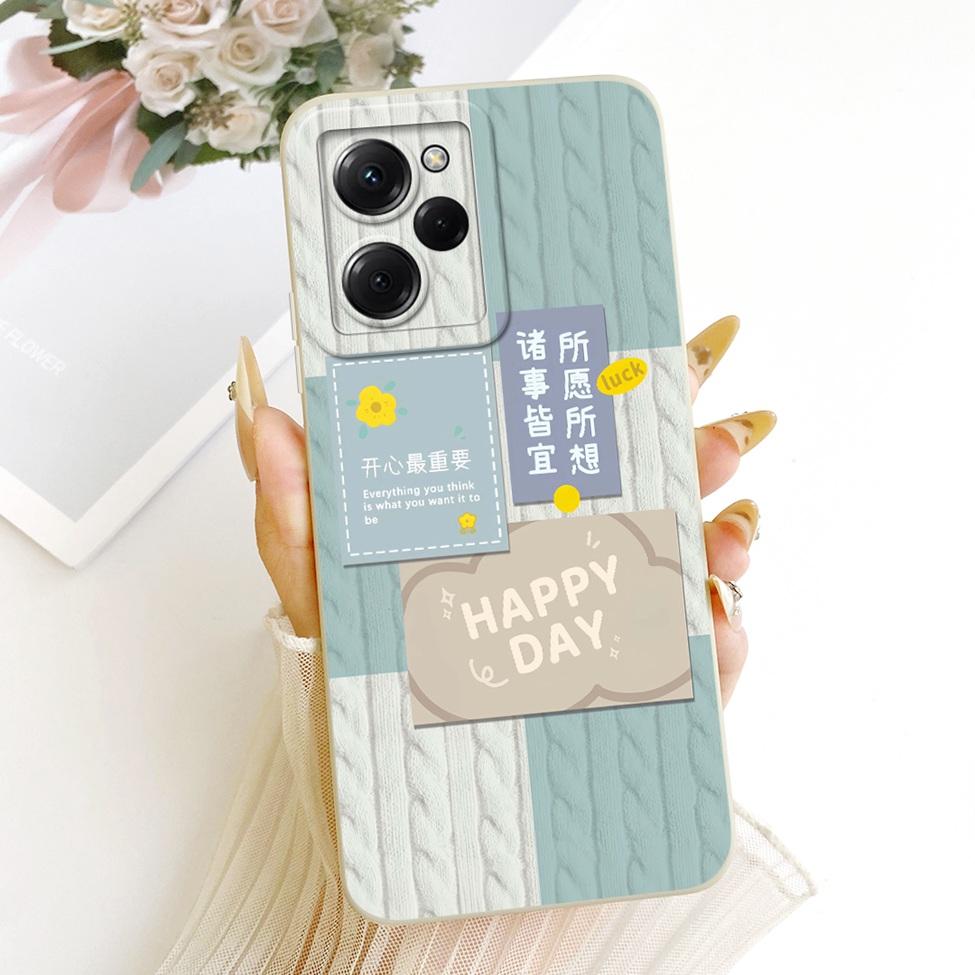 Casing For Xiaomi Poco X5 Pro 5G Cover Fashion Cartoon Cute Funny Painted Silicone Phone Case 22101320G 22101320I
