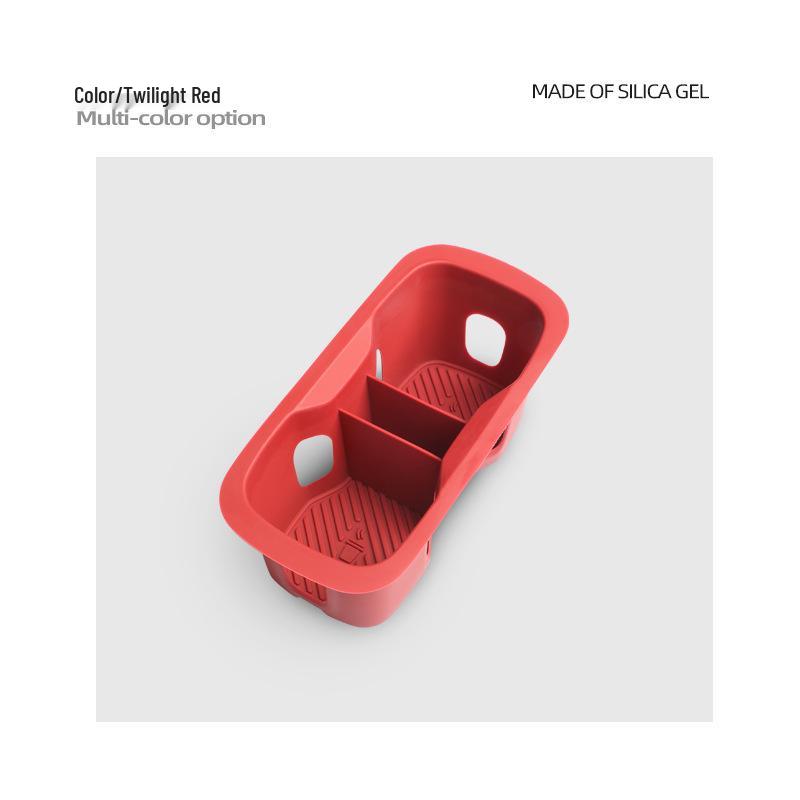 Silicone Non-Slip Cup Coaster for Xiaomi SU7 Console Panel
