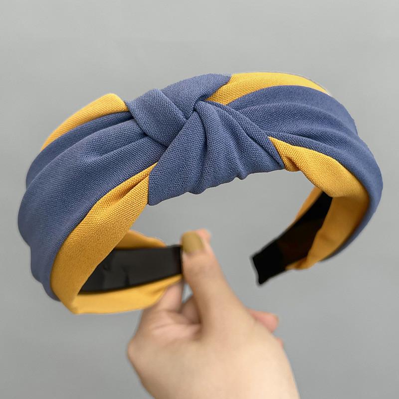 

Топ Повязка на голову с бантом из ткани в стиле пэчворк для женщин, девушек, для шопинга, модный женский аксессуар для умывания лица, повязка для волос, обруч для волос