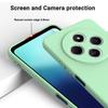 For Xiaomi Poco C75 5G/Poco C75 4G/Redmi 14R 5G/14C 4G/A4 5G Case Liquid Silicone Anti-Scratch Phone Cover with Hand Strap