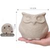 Adorable Resin Owl Shaped Succulent Planter for Home Office Decoration Mini Ornament Fairy Garden Owls Statues