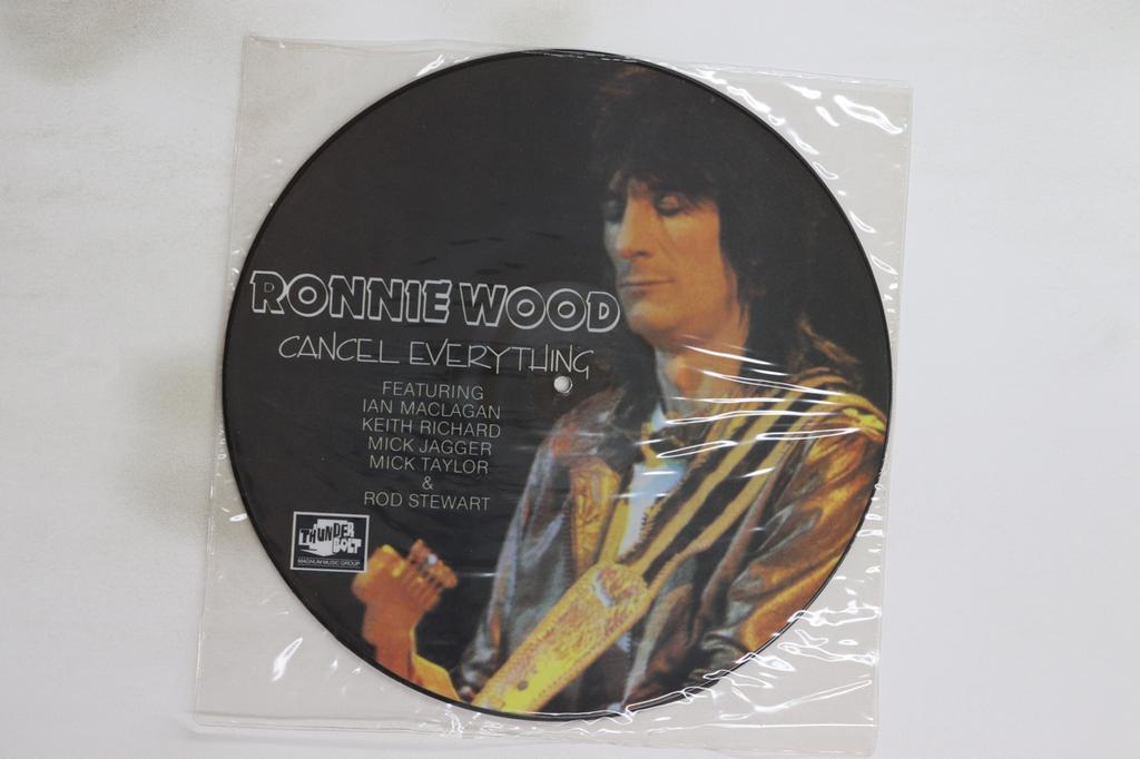 LP Record RONNIE WOOD - Cancel Everything THBL2034P THUNDERBOLT 1985 UK Rock Used
