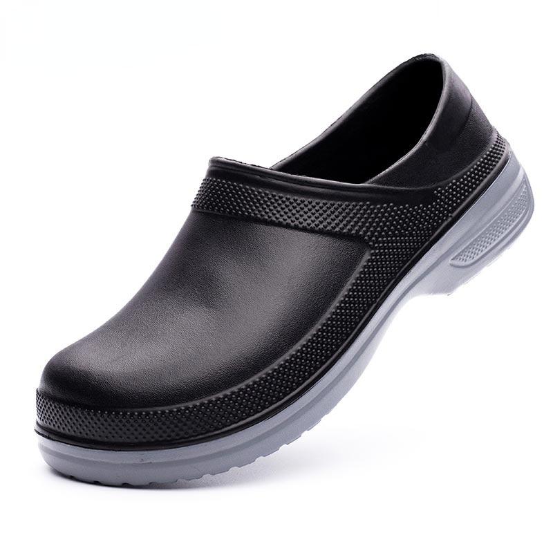 Fashion Men Working Chef Shoes Non-slip Waterproof Casual Loafers Winter Hospital Woman Medical Shoes Oilproof Kitchen Flats Male