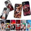 Hülle für Apple iPhone 16 15 14 Plus 13 12 Mini 17 Pro Max + ProMax 16E Air Handyhülle Shanks Luffy One Roronoa Zoro Piece