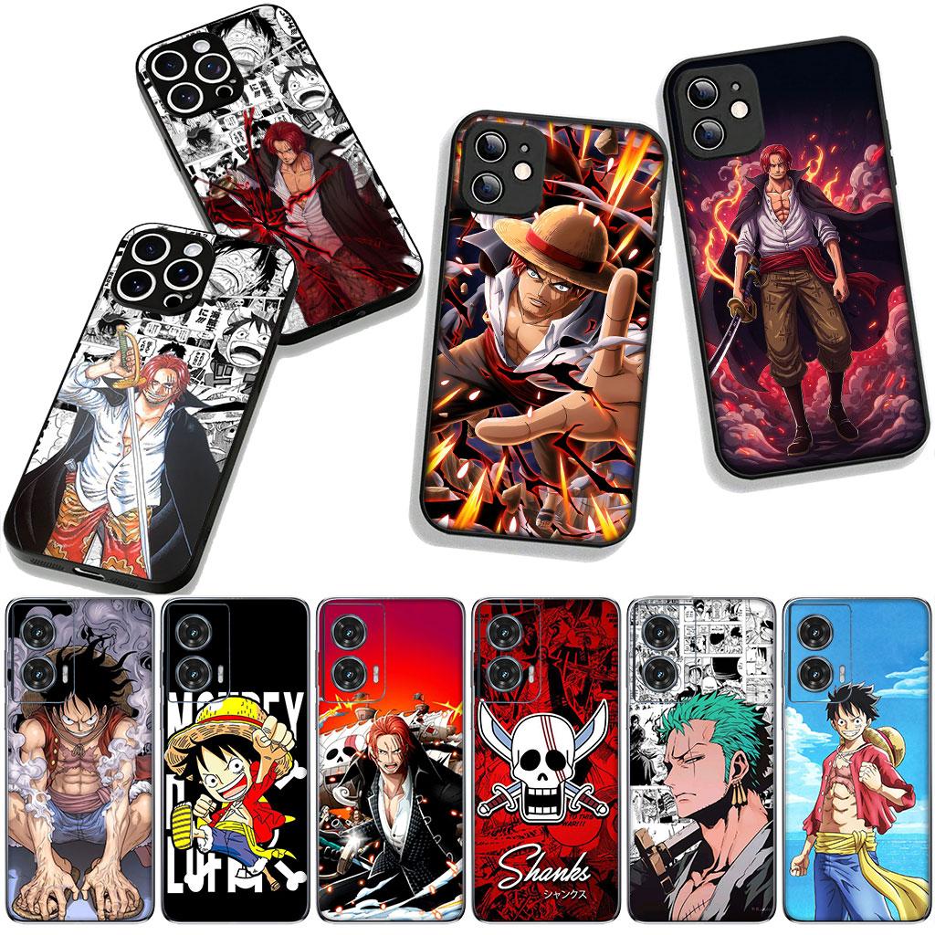 Hülle für Apple iPhone 16 15 14 Plus 13 12 Mini 17 Pro Max + ProMax 16E Air Handyhülle Shanks Luffy One Roronoa Zoro Piece