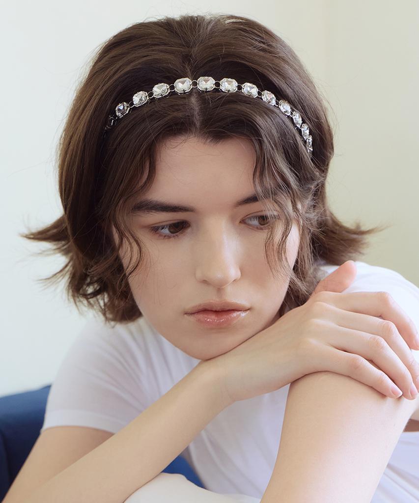 Ice Garden A.508 Crystal Embellished Hair Band