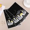 10Pcs 2025 Eid Mubarak Handbag Candy Cookie Snack Gift Bags Packaging Bag For Home Ramadan Muslim Islamic Party Decor Supplies