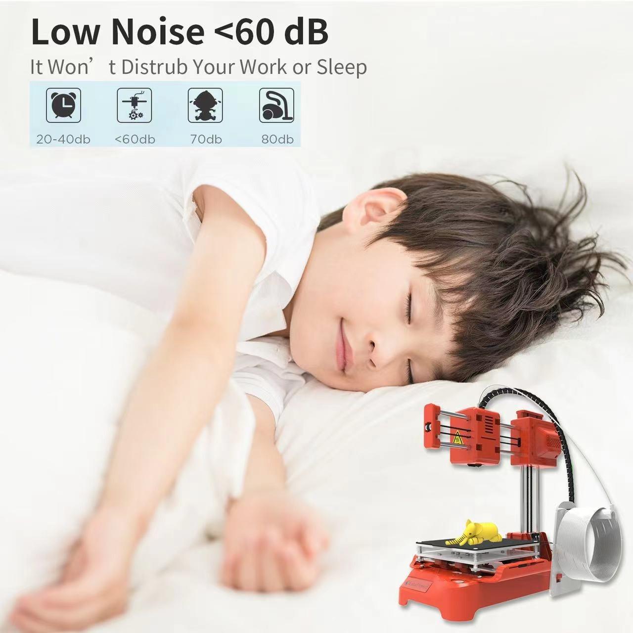 Студенческий портативный настольный компьютер3DPrinter оранжевый — фото 3