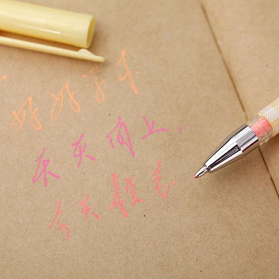 0,8 mm Pictura colorată Highlighter Marker Gel Cerneală Pen Office School Stationary