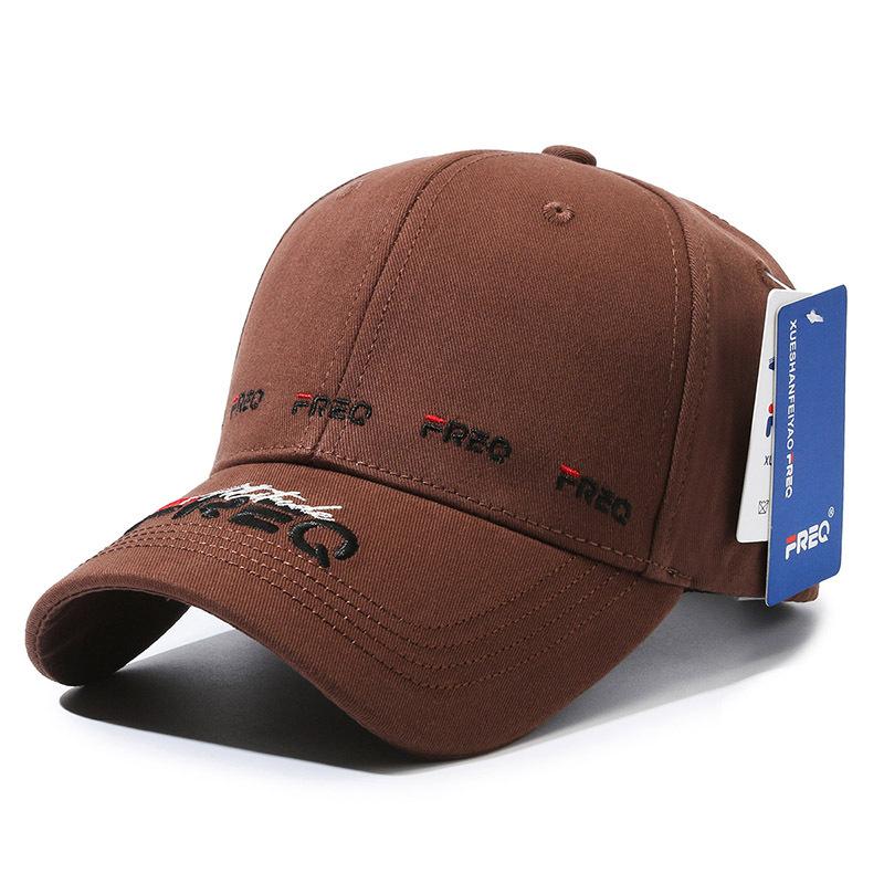 

Новая модная универсальная трендовая кепка-бейсболка, повседневная кепка, мужская и женская, солнцезащитная бейсболка Adjustable темно-коричневого