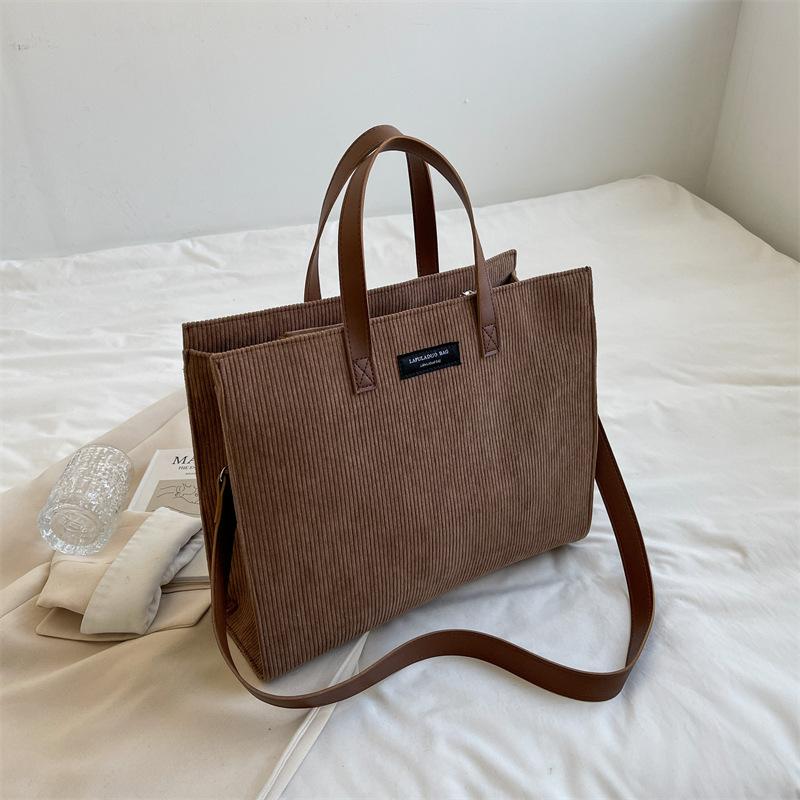 Versatile Crossbody Bag for Women Office Commuter Bag High Capacity Shoulder Bag Retro Shopper Shopping Bag New
