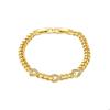 Bracelet - LUXENTER - AFRICA Fantasia - Gold - Metal Alloy - Turquoise