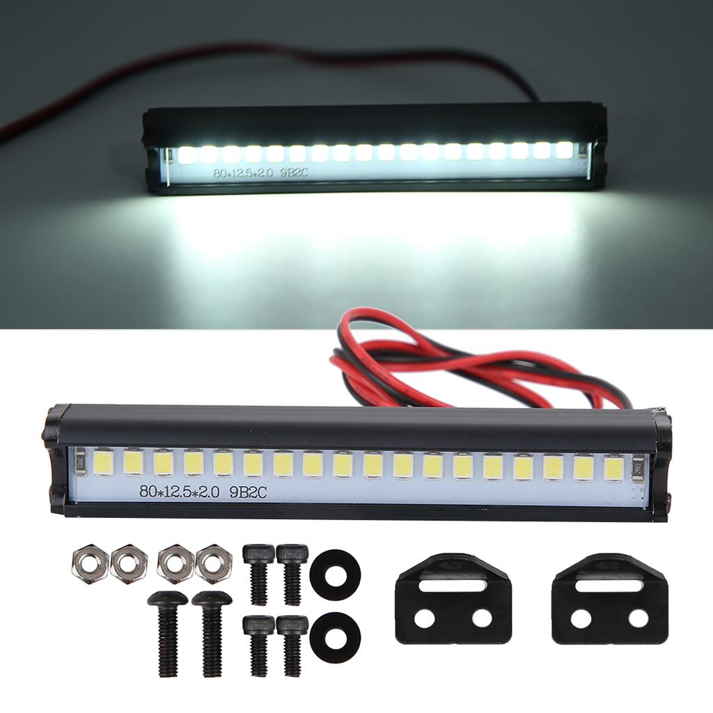 RC Car Roof Lamp LED Light Bar Fit for Traxxas TRX6 /TRX4 /SCX10 1/10 RC Crawler