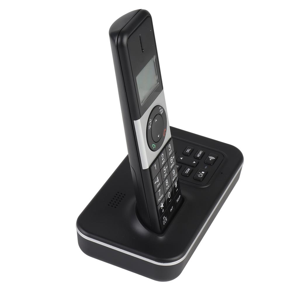 D1002 TAM-T 3-Handset Cordless Phone with Answering Machine Caller ID/Call Waiting 1.6 Inch LCD 3 Lines Screen Display Rechargea