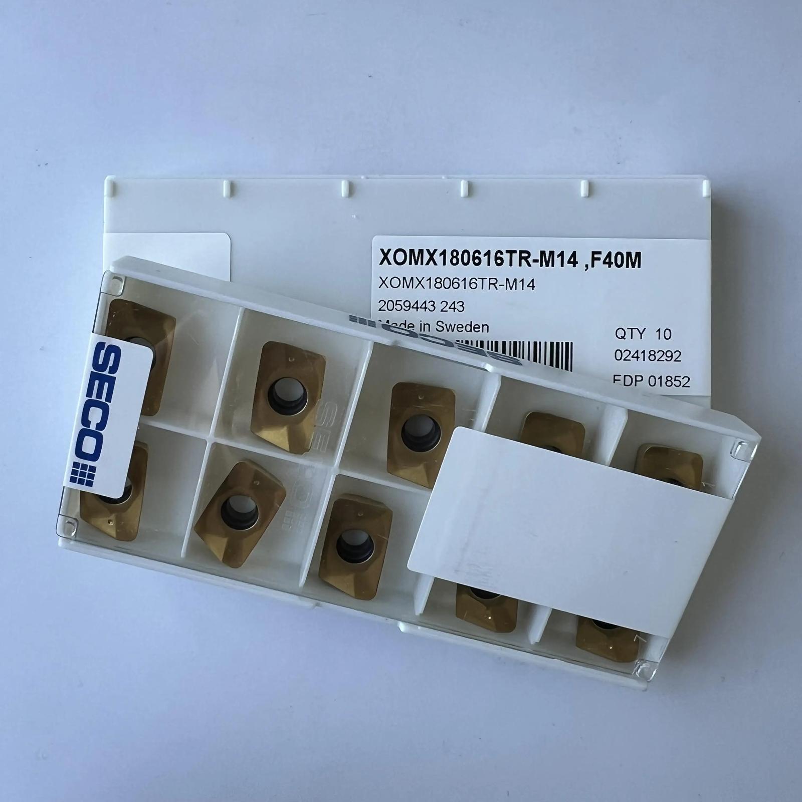

SECO / XOMX180616TR-M14,F40M /Original blade Carbide CNC Blade 10 PCS