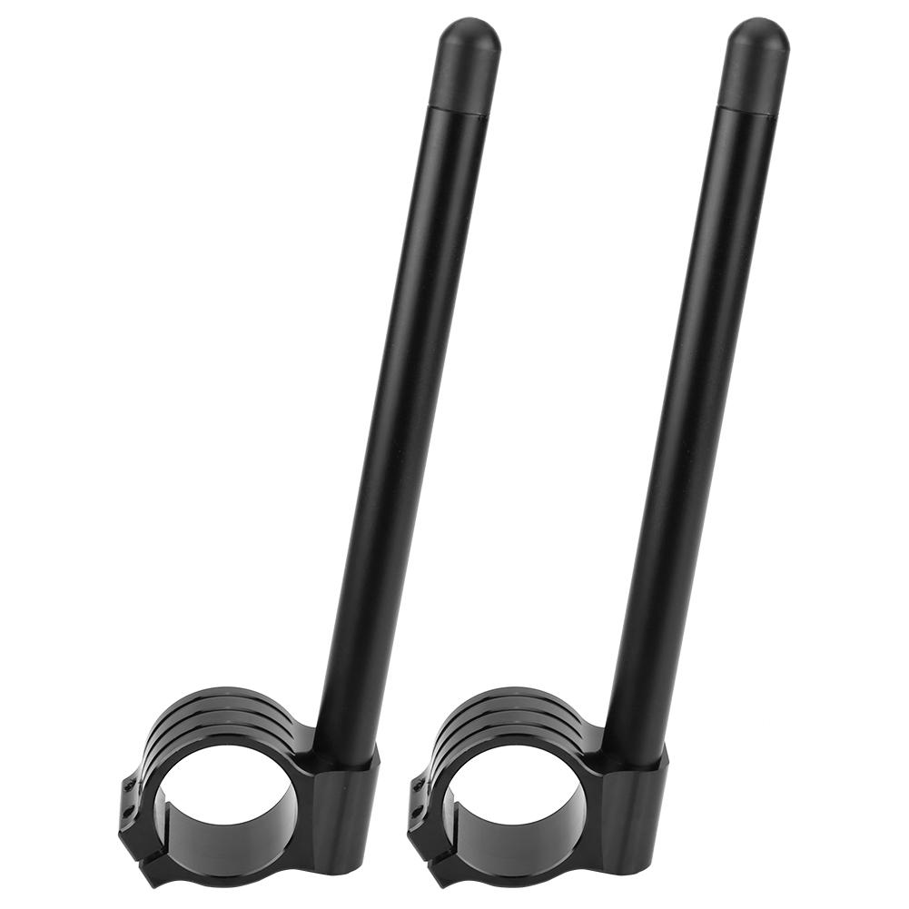Universal Handlebar Fork Clip Ons Clipon Billet Separate Handle Bar Racer Motorcycle Dia 31mm