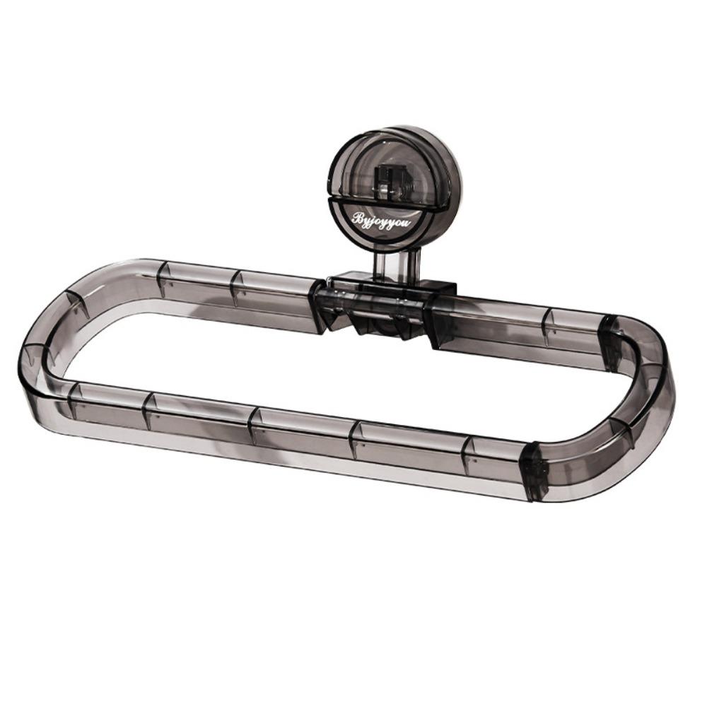 Removable Suction Cup Paper Towel Holder Wall Mounted No Drilling Roll Holder  Bathroom Accessories