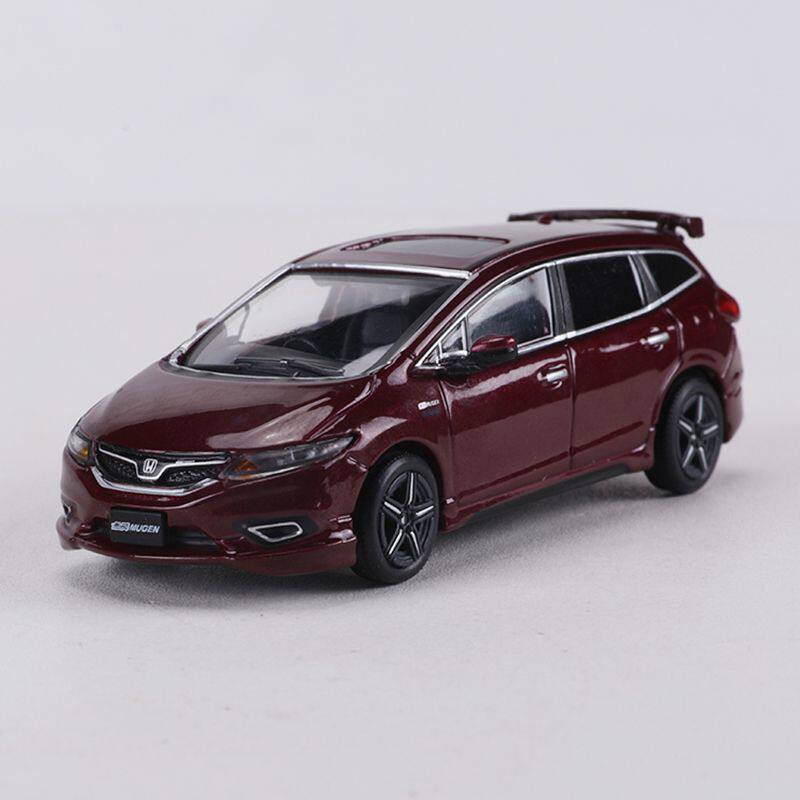 DCT/SHADOW 1/64 HONDA Jade Car Alloy Toys Motor Vehicle Diecast Metal Model Kids Xmas Gift Toys for Boys