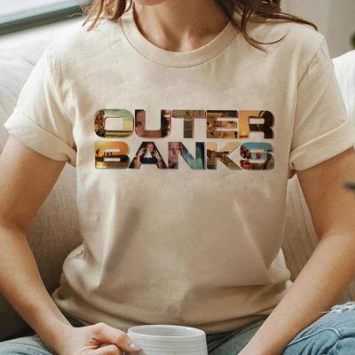 Outer Banks 3 T Shirt Women Aesthetic Graphic Pogue Life Tshirt Unisex OBX North Carolina Harajuku Vintage Cotton Tee Shirt Top