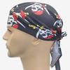 Radfahren Totenkopf Piratenkappe Hut Bandana Kopfwickel Atmungsaktive Helmfutter Schweißabweisend UV Sport Stirnband Schal für Männer und Frauen