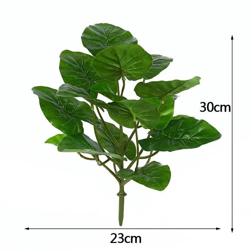 Artificial Plant Turtle Back Leaves Green Dill Leaf Small Fake Plant Living Room Office Desk Balcony Decoration Home Garden Deco