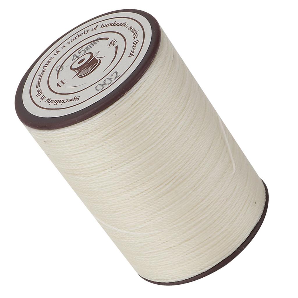 0.45mm Leather Sewing Wax Cord 160mCelsiusRoll Handwork Knitting Craft Wax Thread(Black)
