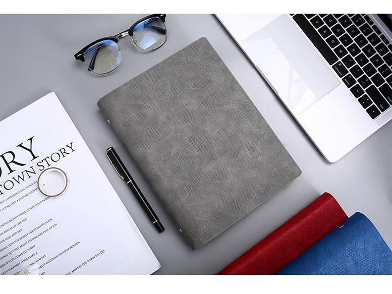 A5 Notizblock: Superdickes Business-Notizbuch mit individuellem Logodruck für Büromeetings