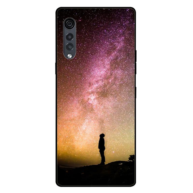 

Для чохла LG Velvet Модний силіконовий м який ТПУ Задня кришка телефону Для чохла LG Velvet 5G Захисний чорний бампер для сумок LGVelvet