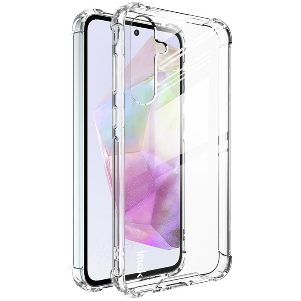 

IMAK For Samsung Galaxy A35 5G Case PC+TPU Shockproof Clear Phone Cover A