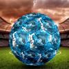 Fußballmannschaft City FC Aufdruck Größe 5 Fußball, Standard-Matchball für Sportspiele und Mannschaftstraining, Ideales Geschenk für Fußballfans