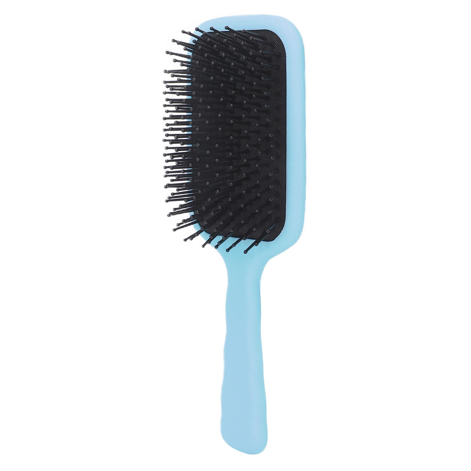 

Detangling Hair Brush Nylon Air Cushion Massage Combs for Women Wet Dry Thick HairBlue синий