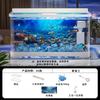 New Small Desktop Aquarium Eco Background Sticker Fish Tank for Living Room All-in-One Goldfish Bowl Compact Decor Home Aquarium