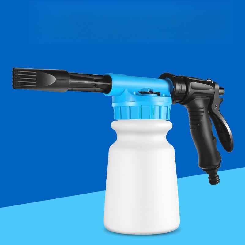 Foam Cannon for Hose Garden Foaming Sprayer 1L Handheld Pressurized Soap Foam Cannon Garden Hose Washer Accessories for Men