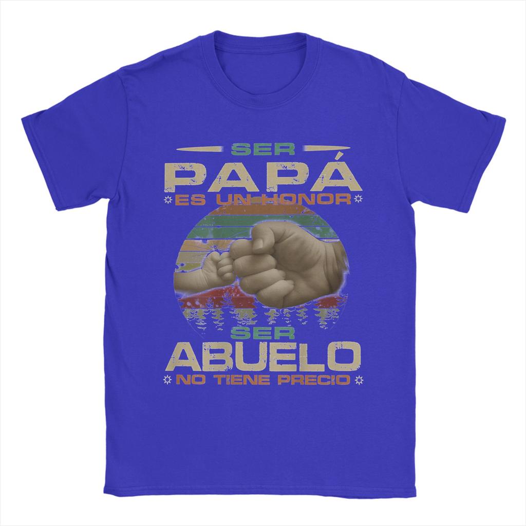 Ser Papa Es Un Honor TShirt Summer Hip Hop T Shirts Couple 100 Cotton ONeck Plus Size 5XL Clothes Short Sleeve Vintage Tops