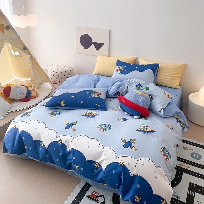 

Dohia All-Cotton Cartoon 4-Piece Bedding Set