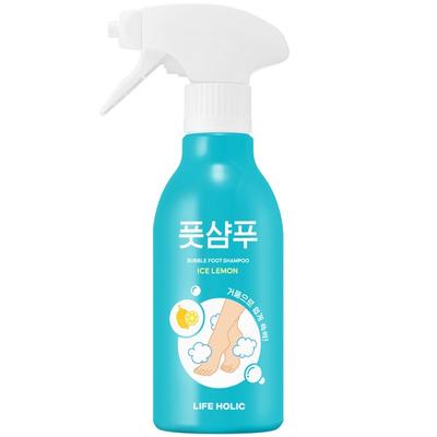 Lifeholic Bubble Foot Shampoo Ice Lemon 400ml, 1 Pack, 1 Piece