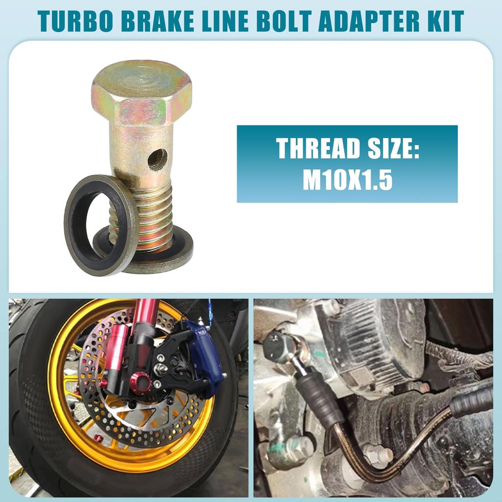 A ABSOPRO Banjo Bolt Oil Bolt Oil Cooler Screw Fitting