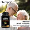 Kapsułki Premium z Żeń-szeniem i Miłorzębem Japońskim z BioPeryną dla Wsparcia Energii i Koncentracji 120 Kapsułek