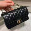 Stijlvolle Mini Vierkante Crossbody Tas voor Dames PU Leer Handtas Met Ketting Riem Dagelijks Gebruik