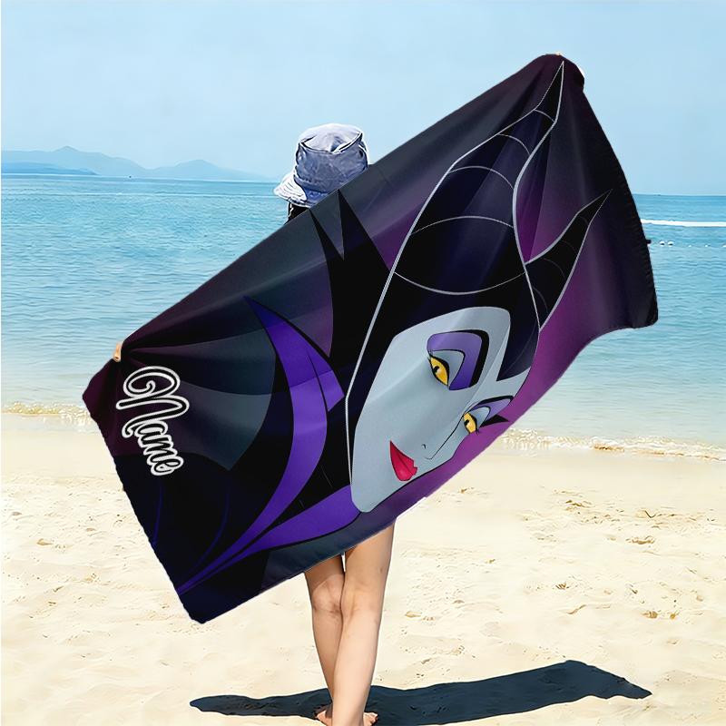 Personalized Dark Flame Guardian Beach Towel Microfiber Beach Towel Thin Absorbent for Beach Swimming Yoga Bath Sports. 0910291