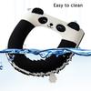 Toilet Mat with Handle Cartoon Panda Design Thickened Velvet Toilet Seat Cover Bathroom Dorm Hotel Accessories