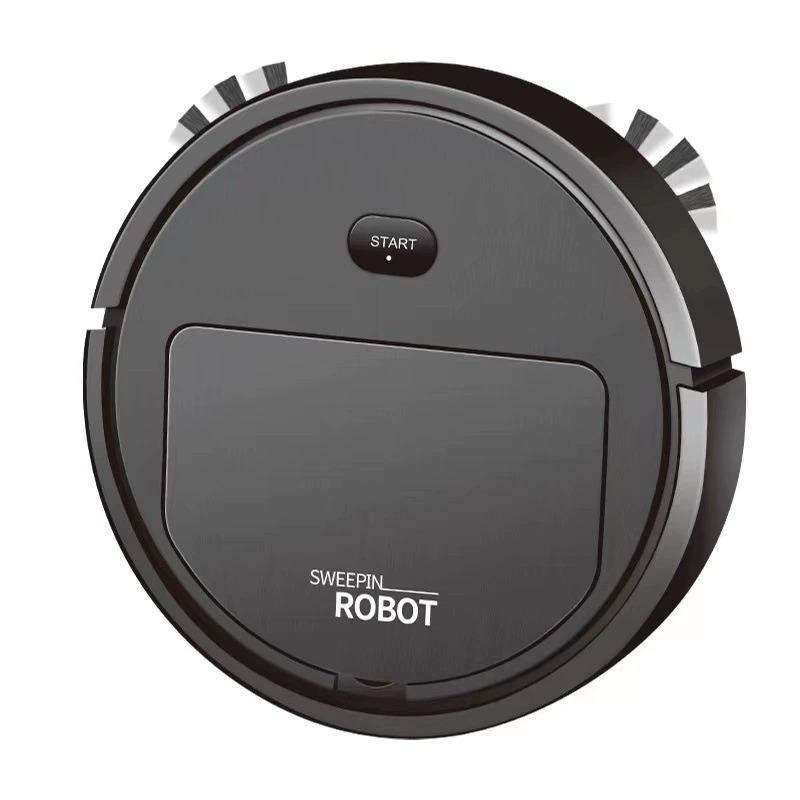 Mezinárodní chytrý zametací robot: Automatický vysavač, mop a čistič s USB nabíjením.