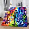 1pc Inside Out Printing Blanket - Soft, All-Season Throw for Office Blanket,  | Personalized Gift with Adorable Cartoon Design
